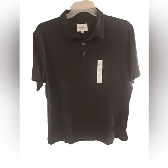Goodfellow & Co Men's Black Polo Shirt Large - Picture 1 of 4
